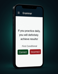 English grammar trainer for Android and iOS
